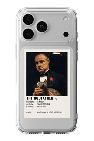 moonset Iphone 17 Pro Max Uyumlu Baskılı Yumuşak Silikon Şeffaf Telefon Kılıfı