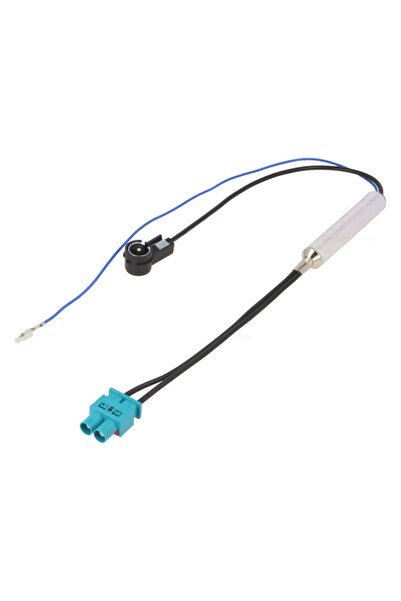 4CarMedia Separator antena Fakra mufa dubla - ISO mufa in unghi ZRS-SAF2-ISO