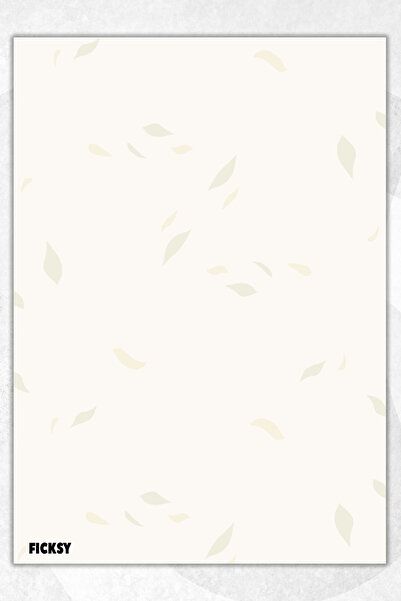 Ficksy دفتر ملاحظات A5 بدون خطوط - 50 ورقة - مذكرة - دفتر ملاحظات - ورق ملاحظات