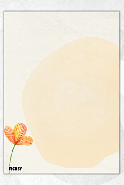 Ficksy دفتر ملاحظات A5 بدون خطوط - 50 ورقة - مذكرة - دفتر ملاحظات - ورق ملاحظات