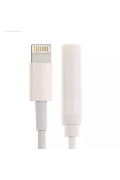 OEM Adaptor iPhone 7 Lightning la Jack mama 3.5 mm 0.1m