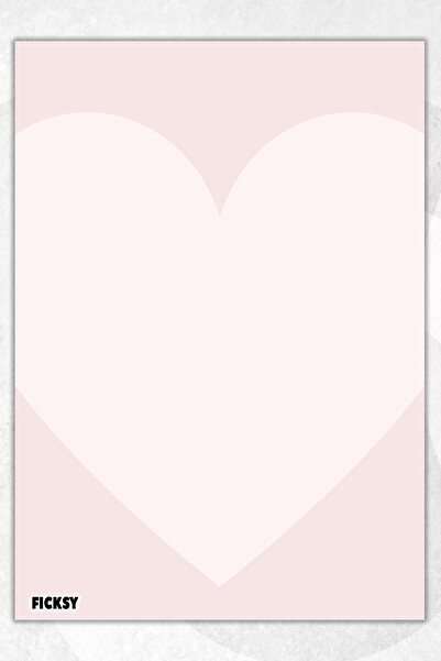 Ficksy دفتر ملاحظات A5 بدون خطوط - 50 ورقة - مذكرة - دفتر ملاحظات - ورق ملاحظات