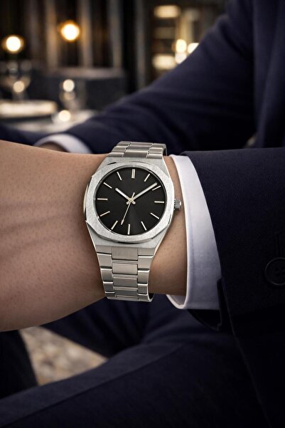 LOOQ A+Quality Steel Cord Men's Wristwatch