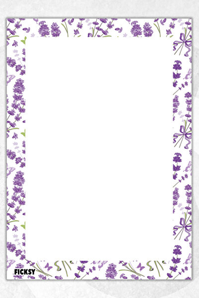 Ficksy دفتر ملاحظات A5 بدون خطوط - 50 ورقة - مذكرة - دفتر ملاحظات - ورق ملاحظات