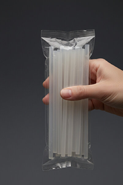 Massaltay İnce Boy Silikon – 10 Adet Silikon Tabancası İçin Yapıştırıcı Çubuk