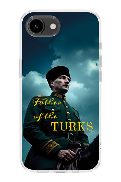 moonset Iphone 16E Uyumlu Baskılı Yumuşak Silikon Şeffaf Telefon Kılıfı