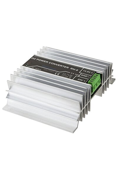 Lechpol Convertor DC-DC PowerShield 24V la 12V, 6A de vârf, 2A continuu, Compact