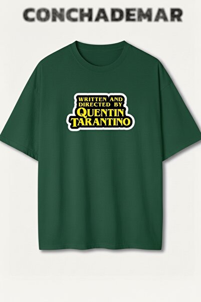 Vordevia Quentin Tarantino Printed Premium Oversize Cotton T-Shirt
