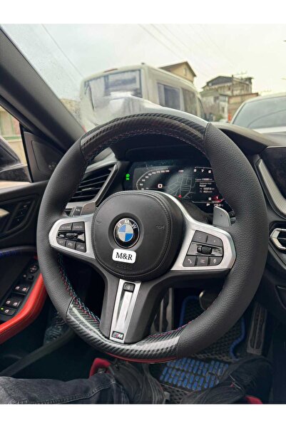 M&R OTO KILIF AKSESUAR BMW G30 M235 M DİKİŞLİ Orijinal Parlak Kristal Karbon ...