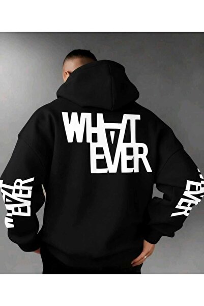 DİVİN WHATEVER UNISEX Φούτερ με κουκούλα – Ζεστό, άνετο και μοντέρνο σχέδιο