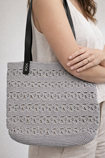 ÇAĞ MODA AKSESUAR Handmade knitted bag