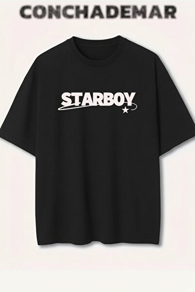 Vordevia Starboy Printed Premium Oversize Cotton T-Shirt