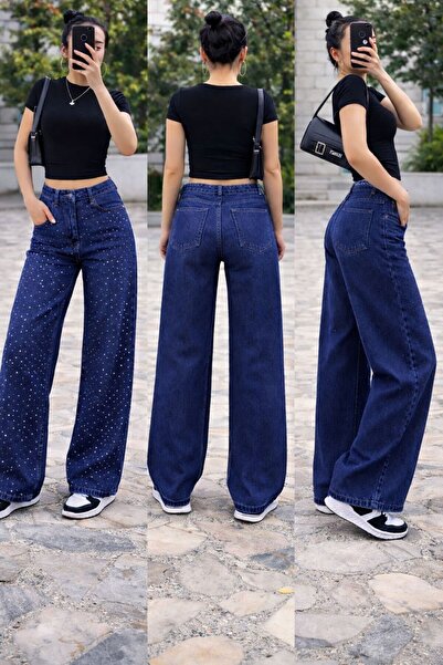 Semesia Wideleg Retro Jeans