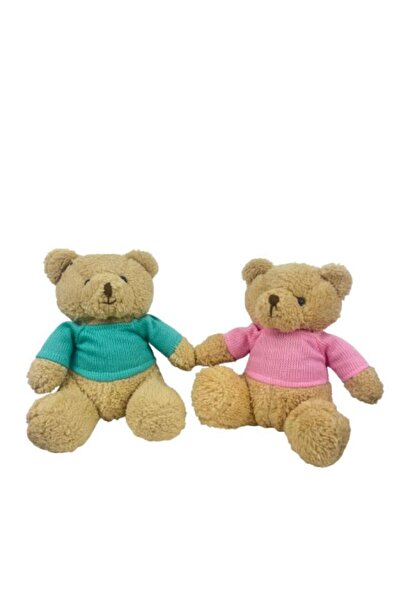OMG Set of 2 teddy bears with sweater – 22 cm