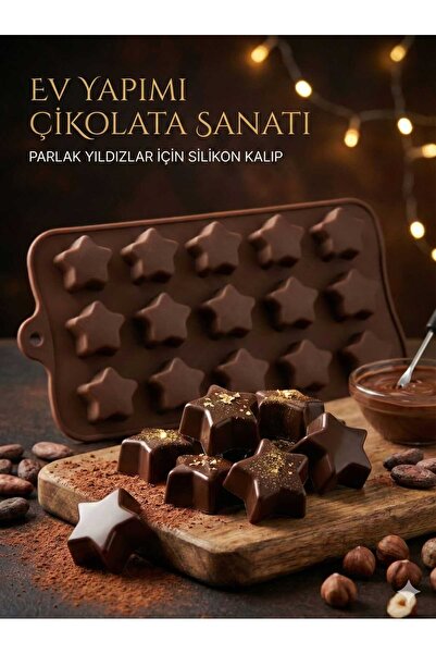 LOVYCO Star Chocolate Mold, Boutique Chocolate Supplies, Jelly Bean Mold, Tab...