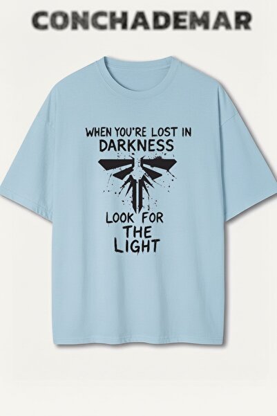 Vordevia The Last of Us Printed Premium Oversize Cotton T-Shirt