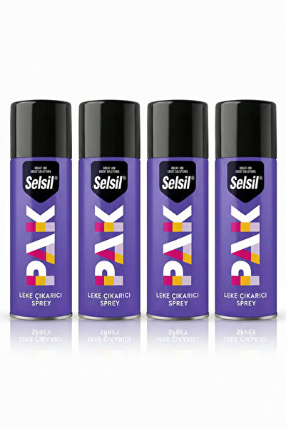 Selsil PAK Leke Çıkarıcı Sprey 150 ML x 4
