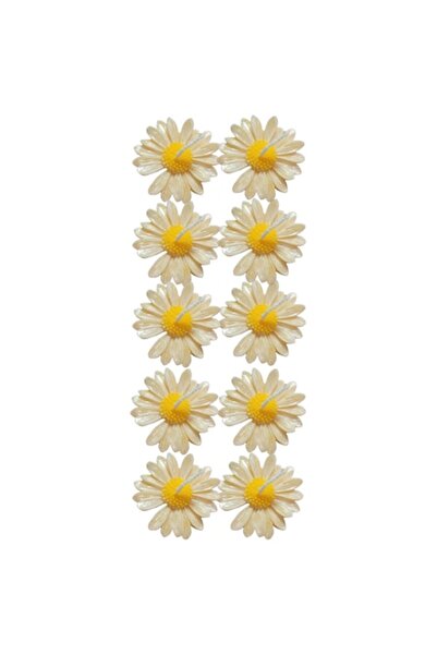 victiny Set of 10 White Flower Scented Soy Wax Candles