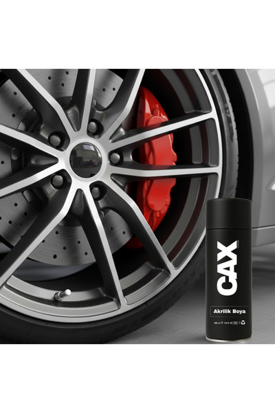 caxcolors CAX Fren Kaliper Boyası 400ml - Isıya Dayanıklı KIRMIZI Kaliper Boy...