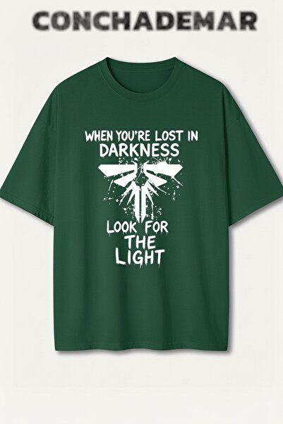 Vordevia The Last of Us Printed Premium Oversize Cotton T-Shirt