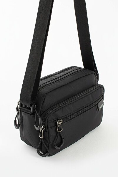 Lifonbag Women's 4-Compartment Water-Resistant Parachute Fabric Shoulder Bag ...