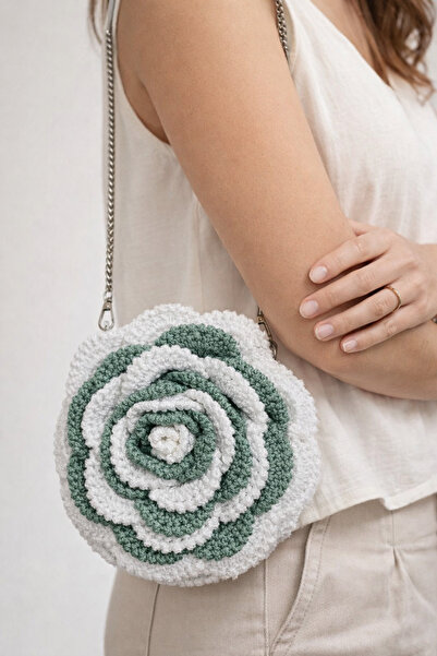 ÇAĞ MODA AKSESUAR Handmade knitted bag