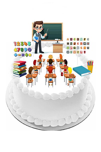 Pasta9 سيأتي المعلمون الرجال في المستقبل كما هو موضح في شكل علبة الكعك