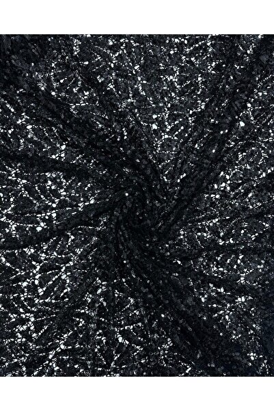 kumaşçıtr Țesătură din dantelă cu paiete cu design special Night Sparkle, nea...