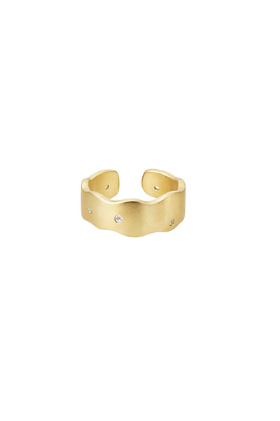 neslyaccessories Soft Flow Stone Matte Ring