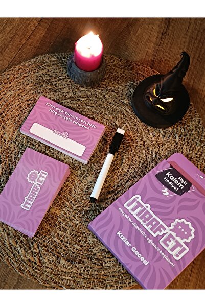 Paganca Confess Girls' Night Card Game - Entertaining Group Game with Pouch a...