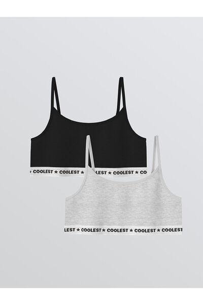 LC Waikiki LCW Kids Printed Bustieră pentru fete 2 bucăți (S5)