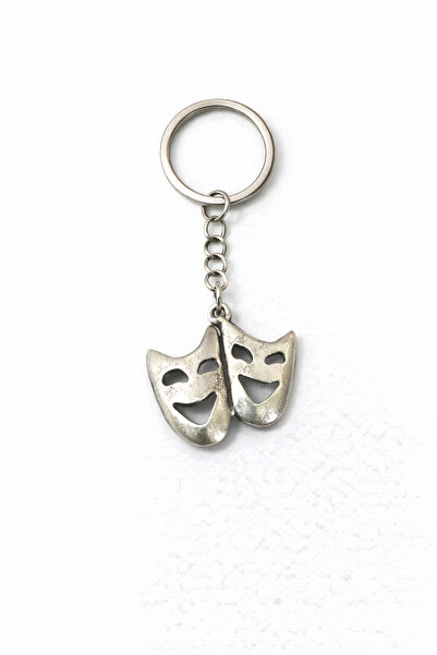 HER ŞEY NOTA www.herseynota.com Διπλή Μάσκα – Μπρελόκ Unisex με Φιγούρα Διπλή...