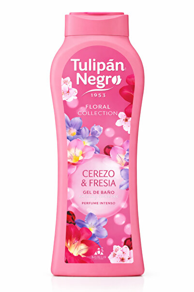 Tulipan Negro gel de dus floral cerezo fresia