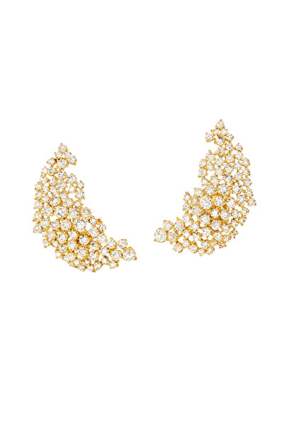 neslyaccessories 14K Gold Parlak Hat Küpe