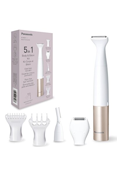 PANASONIC Trimmer 5in1 ES-WM31-P301, pentru corp cu accesorii interschimbabil...
