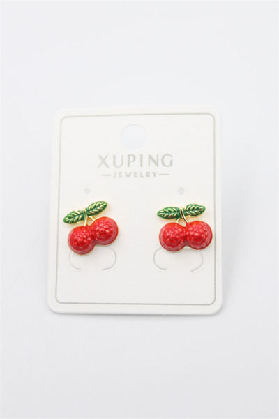teknoparkx Cherry Earrings - Gold