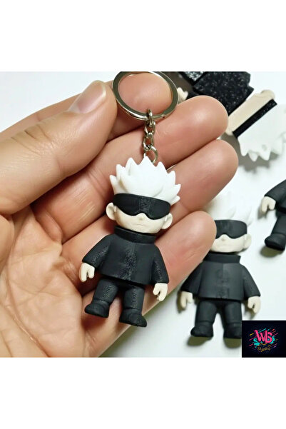 WLS studio Satoru Gojo - Action Figure Keychain - 6 cm - 1 Piece