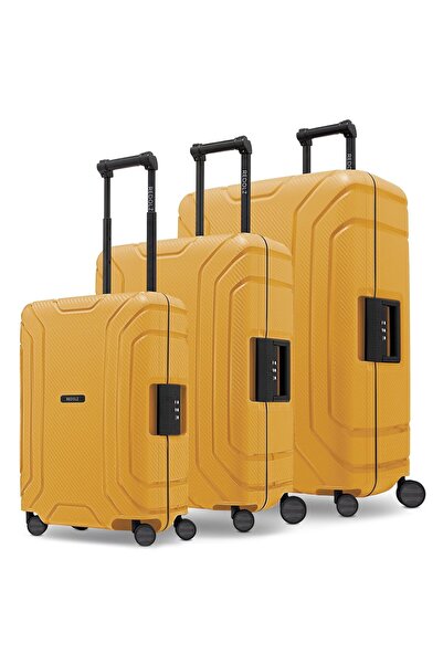 REDOLZ Essentials 15 4-Rollen Kofferset 3-tlg. mit Dreipunkt-Verschluss