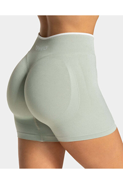 Sheky Teveo Contrastline Push-Up Drawstring Shorts