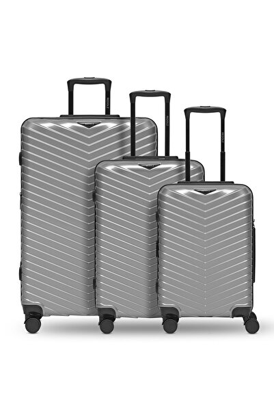 REDOLZ Essentials 18 4 Rollen Kofferset 3-teilig mit Dehnfalte