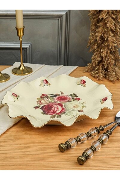 hediye Esterhomedecor Round Presentation Plate 31cm