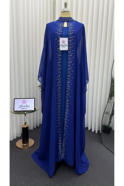 Bailsan Chiffon jalabiya with embroidery