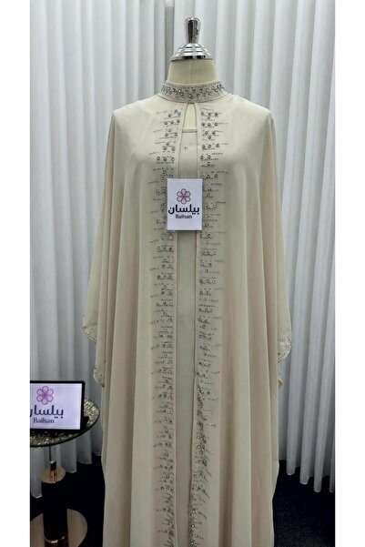 Bailsan جلابية شيفون بتطريز