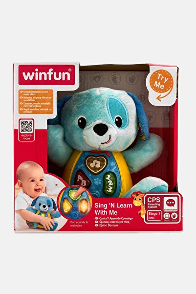 WINFUN Sing N Learn With Me, Blueberry Pup
