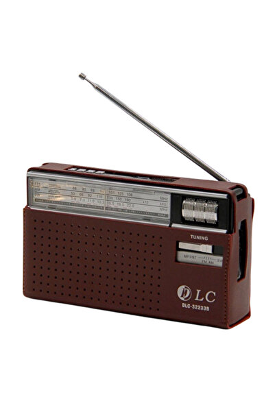 DLC راديو كلاسيكي محمول مزود بتقنية بلوتوث ومنفذ USB