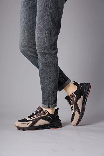 AX Boxing Pantofi sport Barbati, Model Kairo, Talpa usoara din spuma, Piele e...