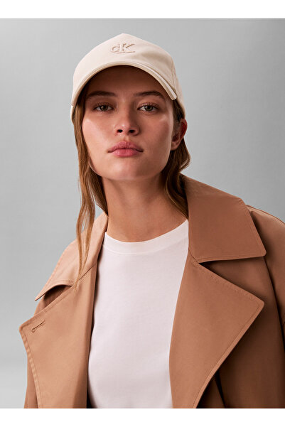 Calvin Klein Pudra Kadın Şapka MONOGRAM SHINE EMBROIDERY CAP