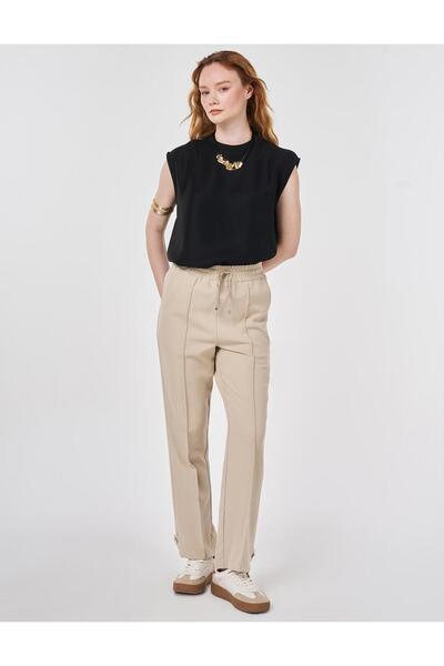 KYR Seamless Comfortable Cut Pants Stone