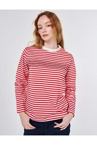 Kayra Блуза с принт Hotfix, червена