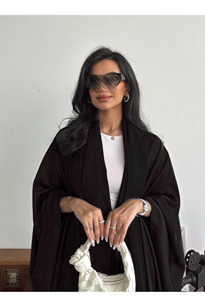 Abay-ti عبايه بشت قماش ناعم وفضفاض مريح
